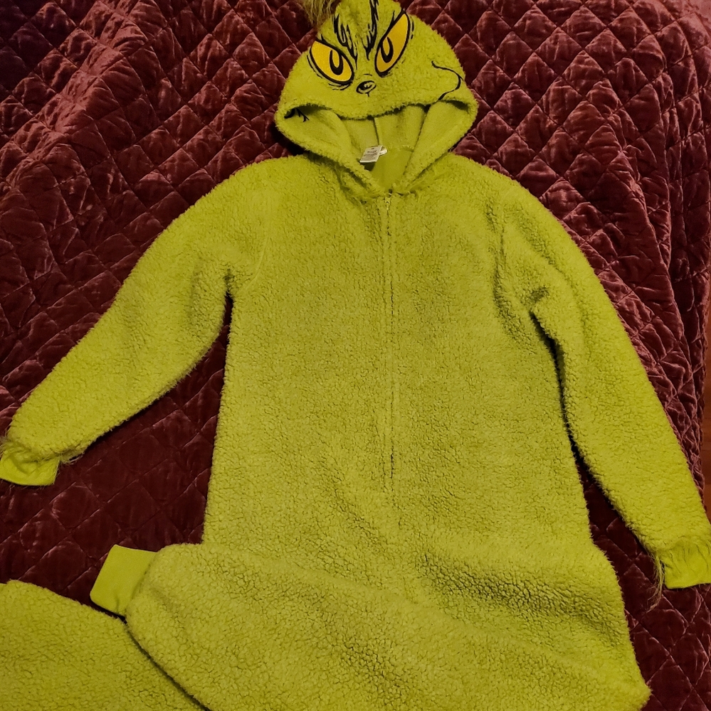 Dr Seuss Grinch onsie